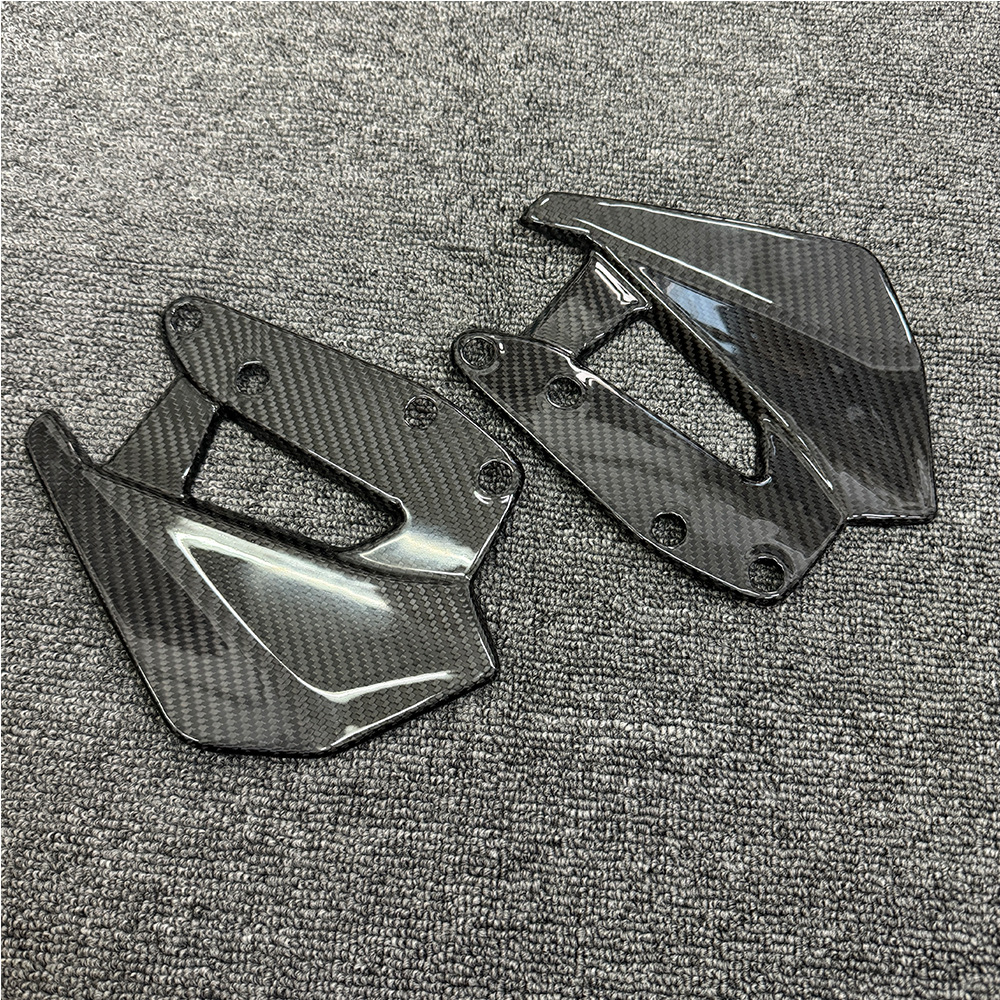 Suitable for Bmw R1300Gs Modified Carbon Fiber Front Windshield Side Deflector Spoiler Enlarged and Widened