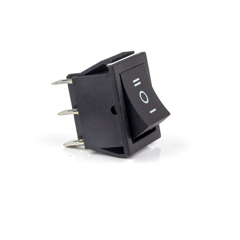 Factory Direct Sale KCD4 Ship Type Lever Switch 6-Pin 3-Position Black 6-Pin Dual Reset