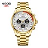 Nibosi business watch brand fashion men's watch large dial multi -function men's watch support authorization