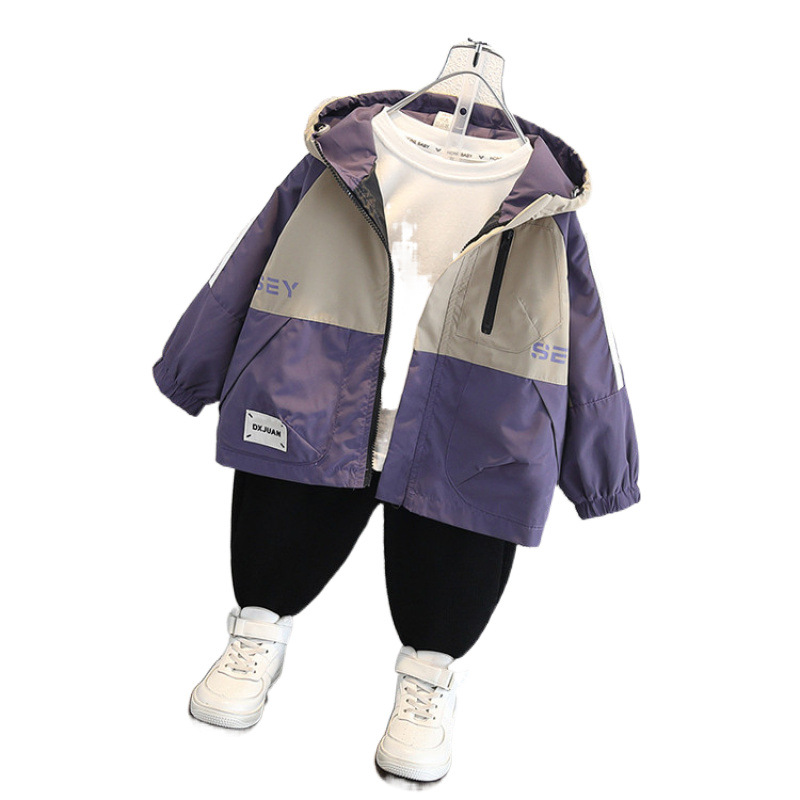 (Cross-border trading), men's jacket for boys, with embroidery 5