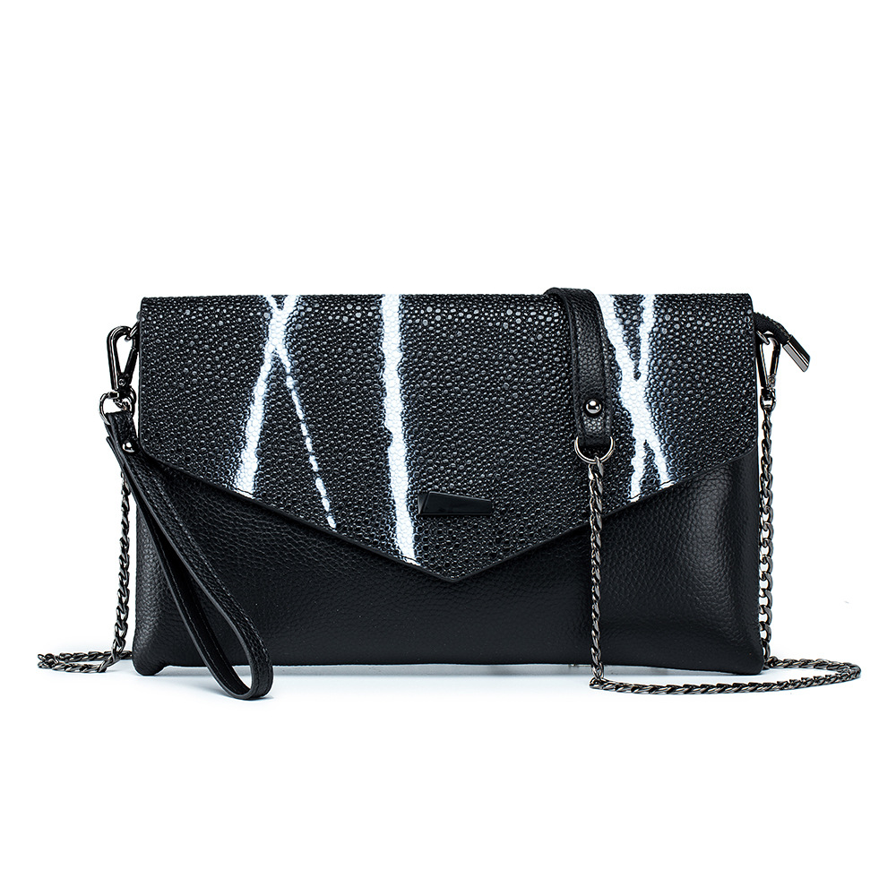 Women's Fashion Clutch Bag - Large Capacity Genuine Leather Envelope Bag, Versatile Casual Evening Bag - Thumbnail 7