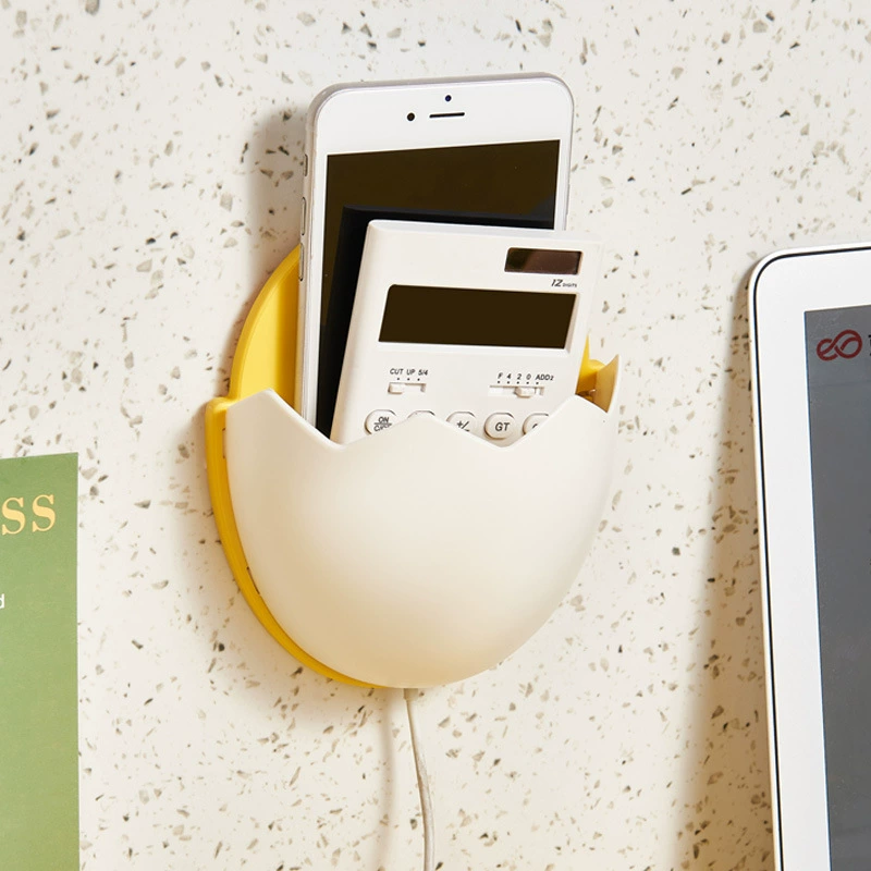 Симпатичная мультяшная настенная коробка для хранения ванной комнаты рабочий стол спальня фон стены декоративный бесшовная настенная подставка для хранения мобильного телефона