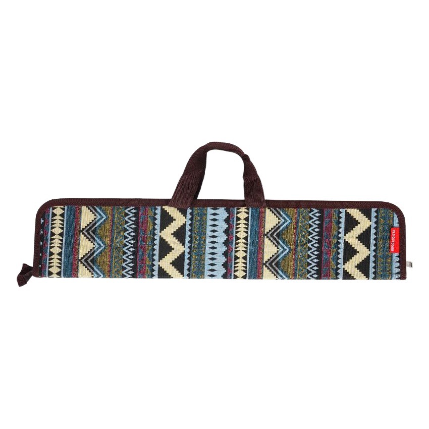 Corea del Sur al aire libre barbacoa aguja tenedor barbacoa palo portátil de acero inoxidable en forma de U mango de madera de picnic 7 piezas traje al por mayor