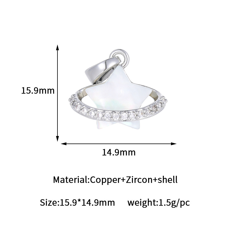 5g Weight Pendant Jewelry Making Type 14K Gold Plated Plating Material DIY Ornament Accessories Classification 1 Piece Quantity Copper Material Heart Shape, Bow Knot, Fish Tail Pattern All Seasons Season Plating Design Elegant, Marine Style, Beach Style 1 Piece Copper 14K Gold Plated Heart Shape Bow Knot Fish Tail Pendant DIY Ornament Accessories 3