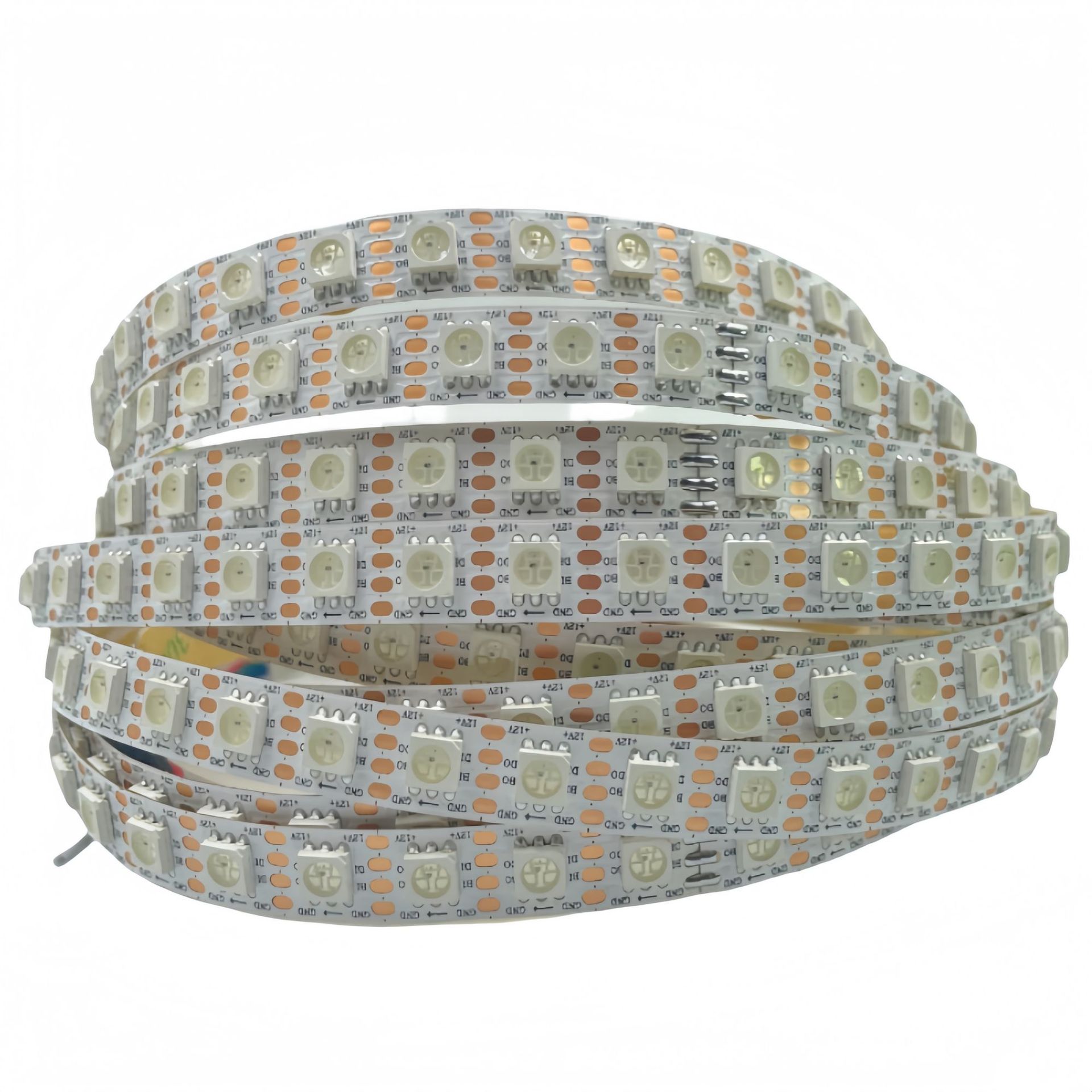 12V integrado IC lámpara de diapositiva ws2815 color RGB corredor LED barra de luz autoadhesiva 6096 punto de interrupción de la luz