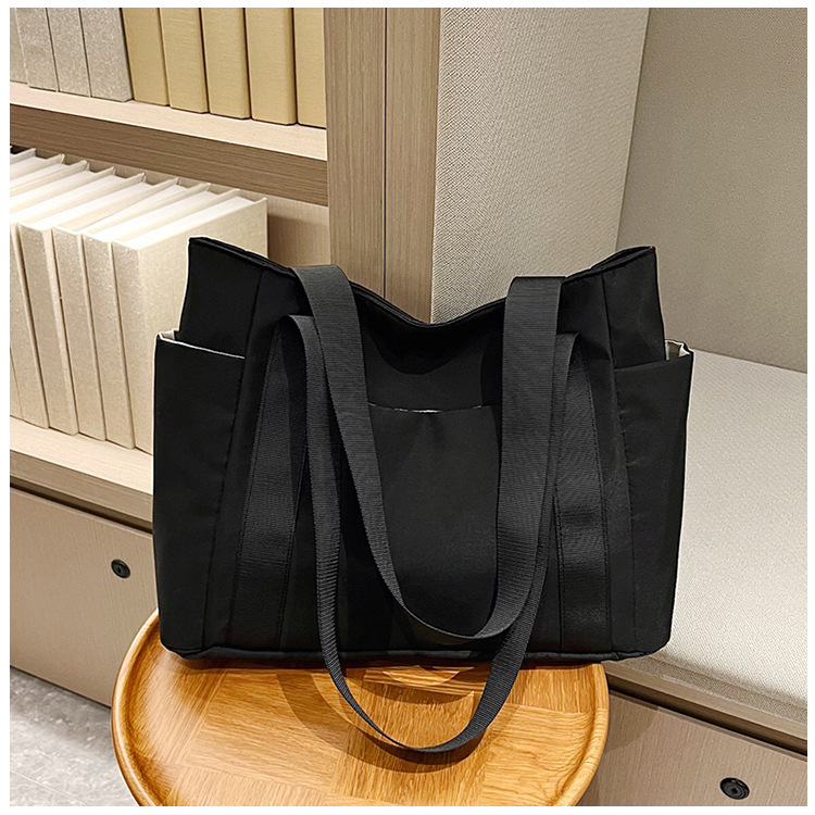 Modische Nylon Umhängetasche Für Damen Große Schultertasche_voghion.com