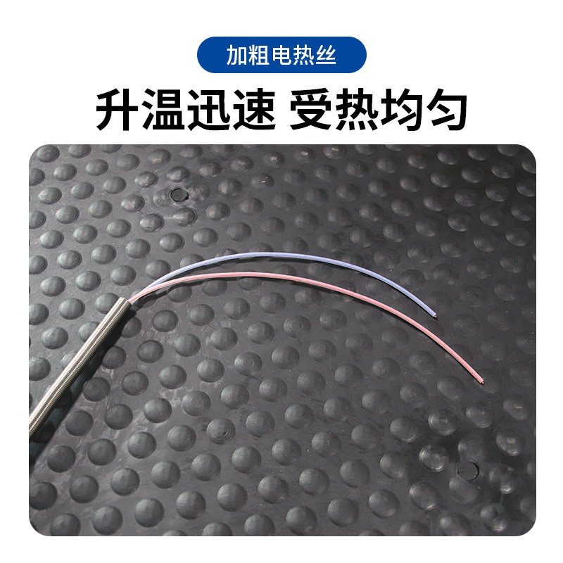 Placa de calentamiento eléctrica de cerdo placa de calentamiento de cría veterinaria nuevo aislamiento de cerdo de goma placa de calentamiento de caja de aislamiento de cama de cerda