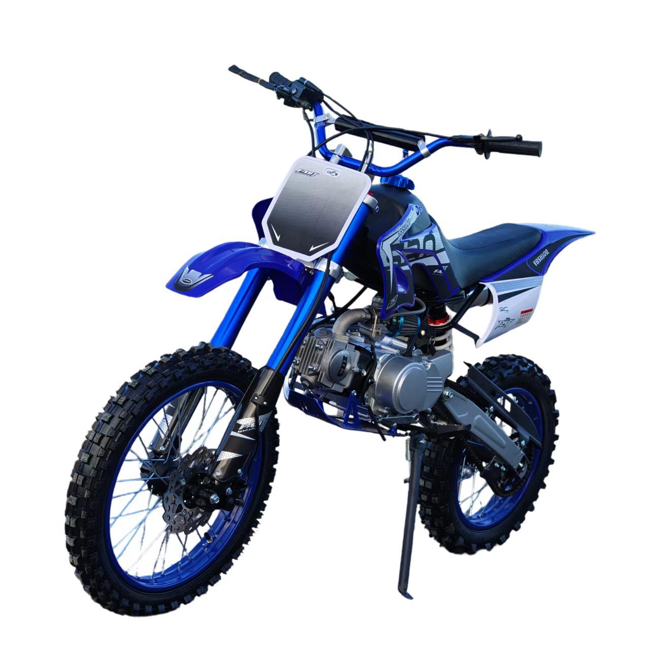 110Cc Mountain Two-Wheeled Off-Road Motorcycle with Kick-Start Aluminum Engine Base Plate/Aluminum Exhaust Pipe for Export