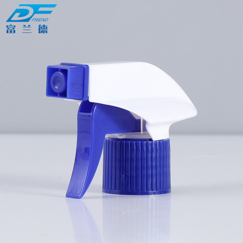 Manufacturer wholesale hand button spray gun spray head plastic simple square gun spray nozzle alcohol disinfectant sprayer