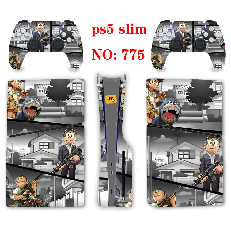 Наклейка для PS5 SLIM Light Dear Dorgee, цифровая наклейка PS5 SLIM с рисунками Бэтмен, Человек-паук, Death Battle, Smartbie, Веном