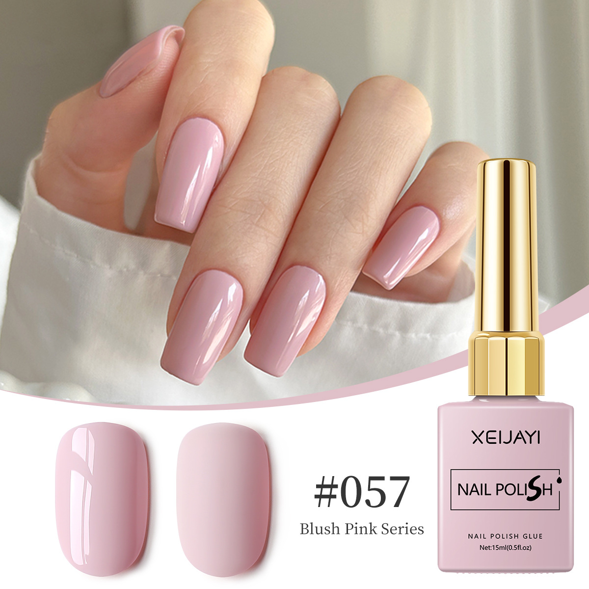 Esmalte de Uñas Gel UV Rosa con Secado Rápido para Salón de Uñas image 9