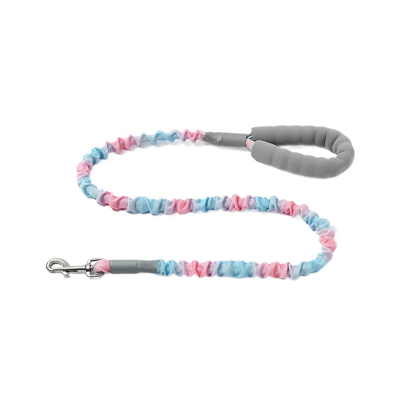 Cuerda de tracción para perros transfronteriza Cuerda para pasear perros Cuerda de tracción para mascotas Cuerda elástica Cuerda para perros a prueba de explosiones y anti-tracción Productos para mascotas