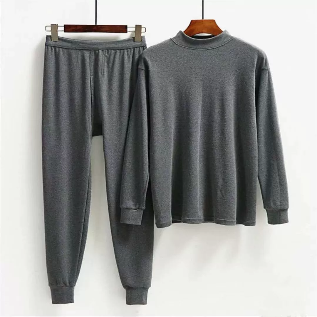 Мужская осенняя одежда осенние брюки набор из полиэстера и хлопка смешанные удобрения для увеличения толстой ткани