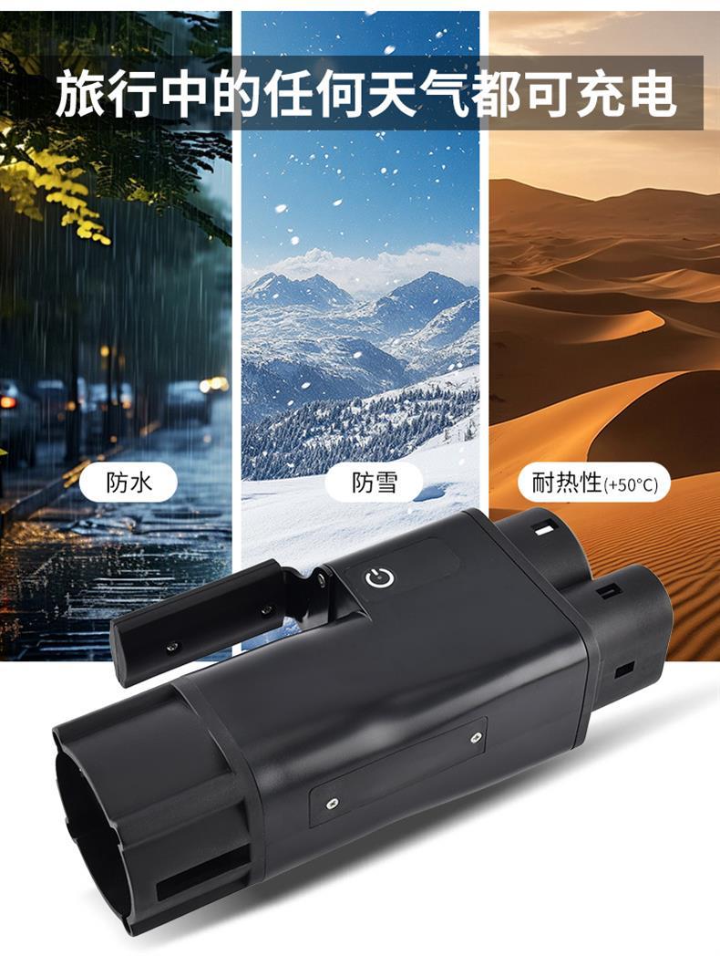 CHA-CCS2 adapter for electric vehicle charging stations, converting Japanese to European standards for DC power