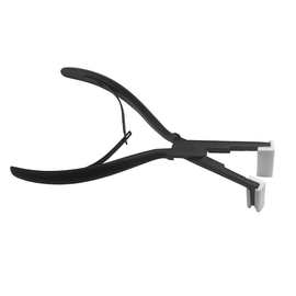 新款不锈钢胶片多功能接尖嘴钳接发工具专用钳驳发钳无痕网齿接发