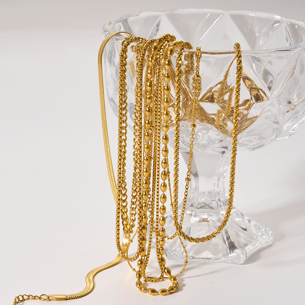 Personlig torque halskæde i rustfrit stål_voghion.com