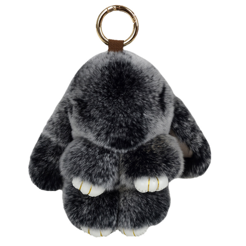 Manufacturer Wholesale Real Rex Rabbit Fur Cute Rabbit Plush Toy Car Keychain Bag Pendant Decoration Ornament Doll Manufacturer Wholesale Real Rex Rabbit Fur Cute Rabbit Plush Toy Car Keychain Bag Pendant Decoration Ornament Doll
