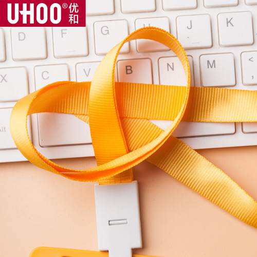 UHOO multi-style lanyard wholesale, optional colorful easy-pull buckle multi-specification metal polyester lanyard card holder