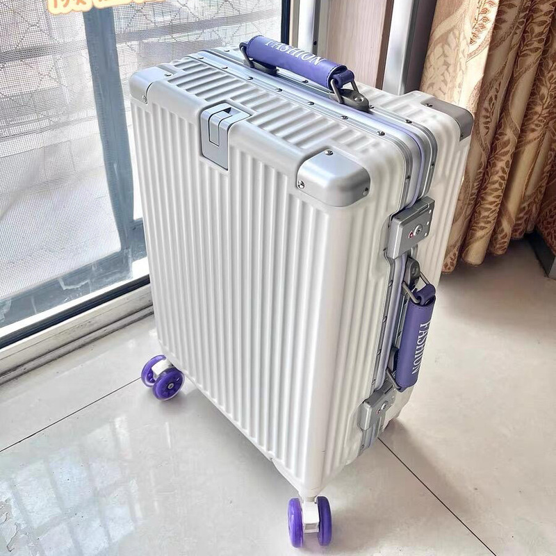 New Export Luggage 20inch Carry-On Suitcase Large Capacity 30-Inch Trolley Case for Women Detachable Universal Wheels Travel Suitcase