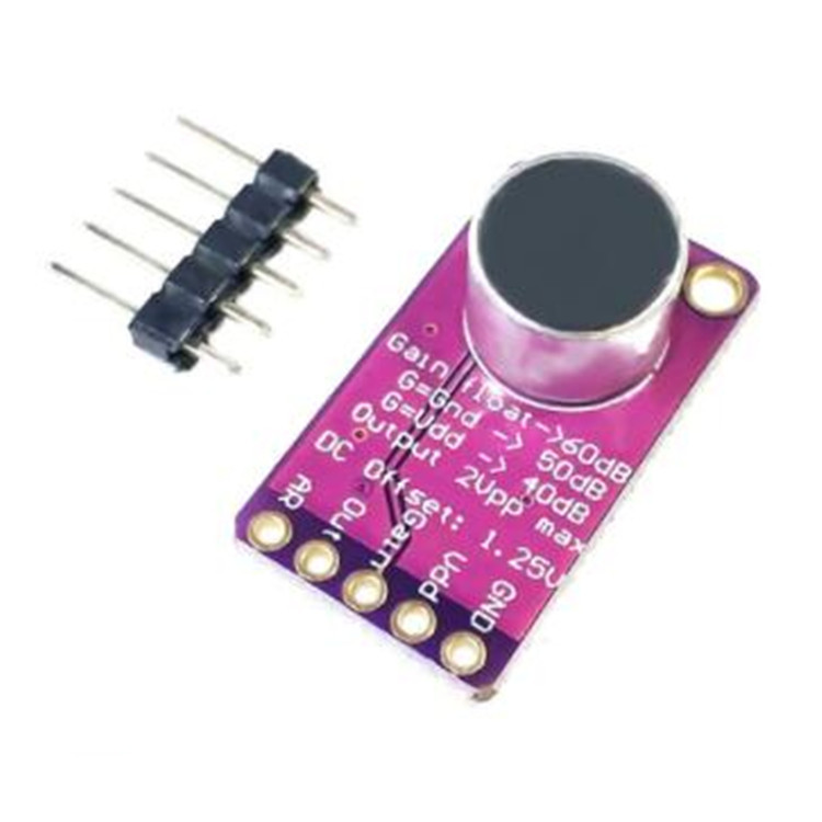 TECNOULAB 2 Pezzi MAX9814 Modulo Scheda Amplificatore Microfono - Foto 4