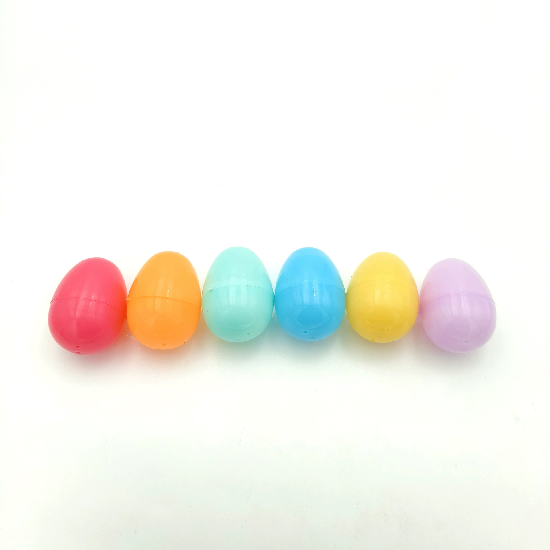 Easter egg colorful painted egg festival gift party plastic opening egg toy shell creative crafts