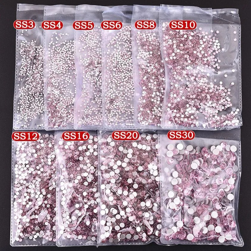 Manicure king fan taladro de fondo plano ab diamantes desnudos color fantasía redondo diy herramienta de taladro completo explosión de joyas de uñas flash