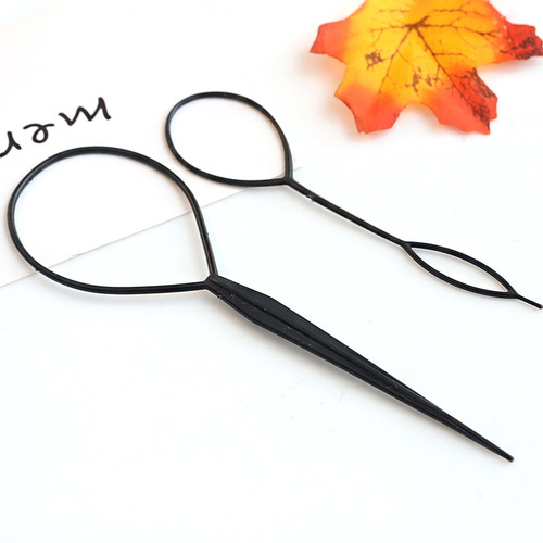 Children's hair tying artifact girls hair piercer hair puller hair pin baby ball hair comb