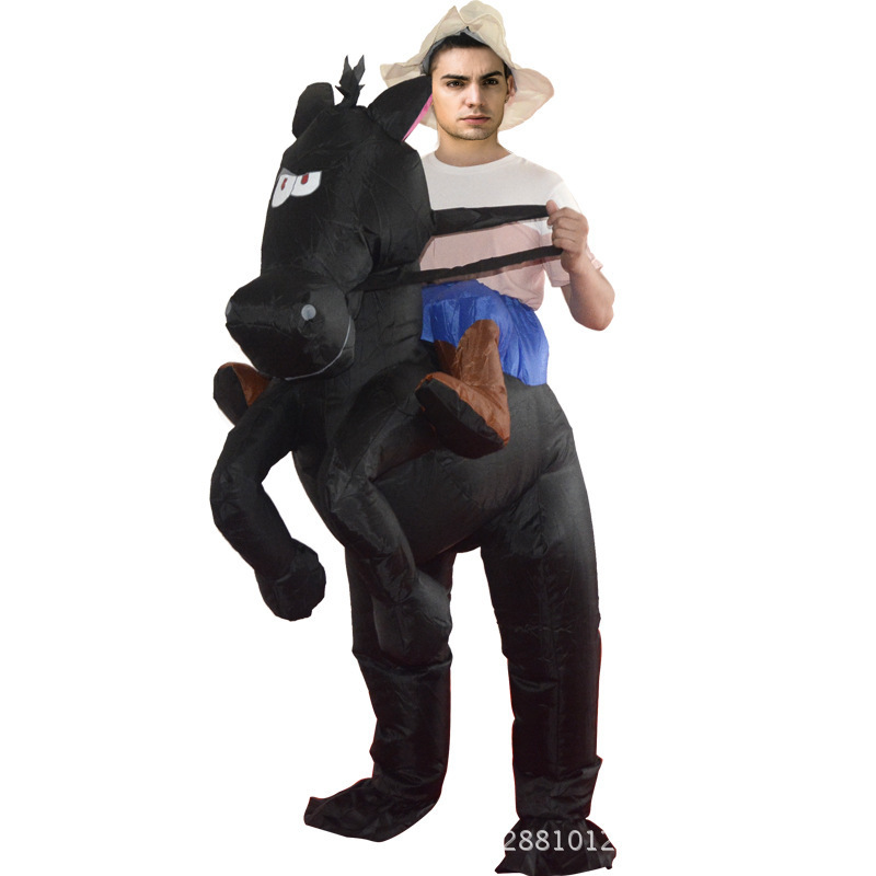 Diversión de dibujos animados Rana Muñeca Disfraz Extraña Dinosaurio Caminando Muñeca Animal Propósito Disfraz Humanoides Ropa Inflatable