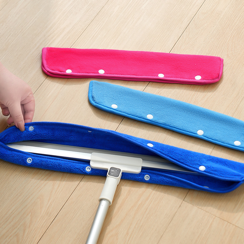 Wiper cloth magic mop broom cloth 52cm cleaning special double-sided coral fleece mop towel Wiper cloth magic mop broom cloth 52cm cleaning special double-sided coral fleece mop towel