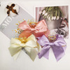 Fashionable crab pin with bow, hair accessory, ponytail with pigtail, hairgrip, internet celebrity