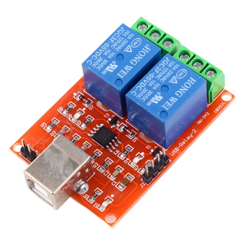 5V без привода/USB-переключатель управления/2-сторонний релейный модуль/компьютерный переключатель управления/интеллектуальный переключатель управления ПК