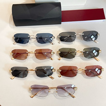 卡家男女方框木腿欧美风INS明星同款时尚个性潮流太阳墨镜