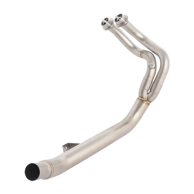 for Motorcycle Yamaha Tenere: Exhaust pipe - stainless-steel-front-section-single-sensor