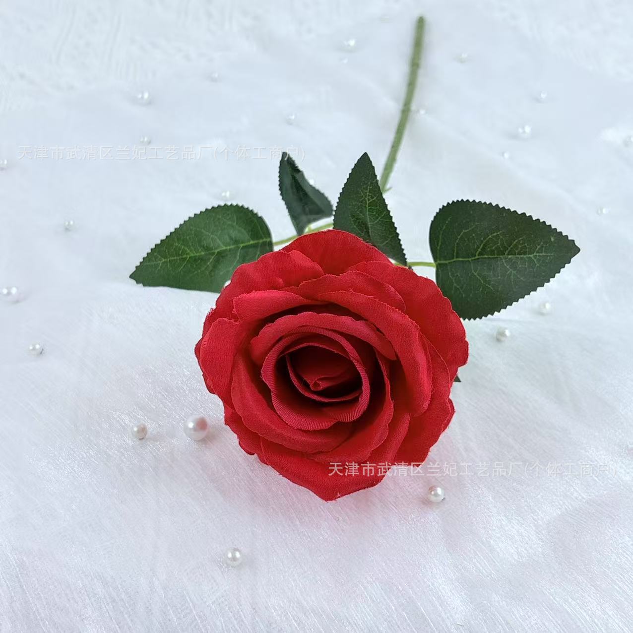 Paño de piel de simulación Acacia rosa flor falsa única flor artificial boda casa auditorio decoración ramo fotografía accesorios transfronterizos