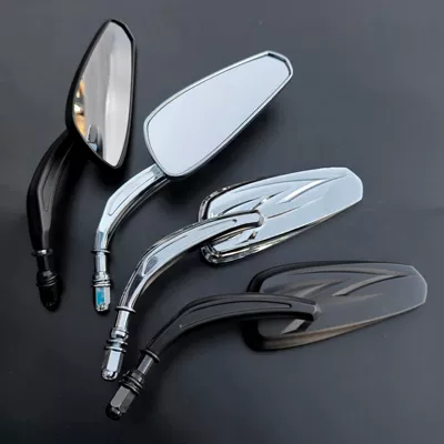 Stock, Universal Motorcycle Reflectors, Car mirror