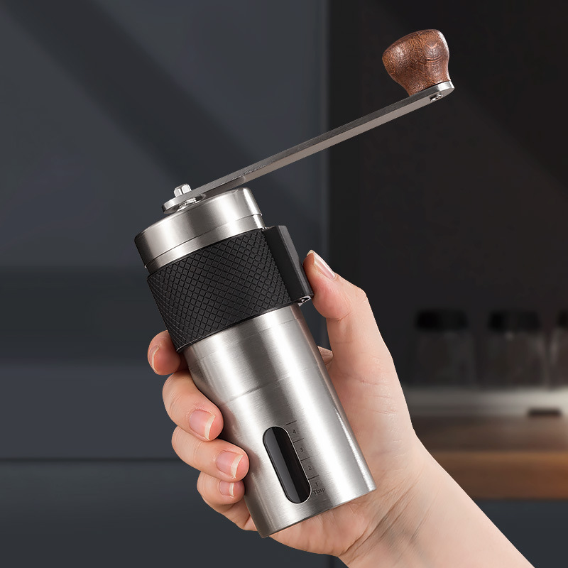 Juego de café hecho a mano Equipo de café para acampar al aire libre Cafetera de viaje portátil Máquina de café molida a mano