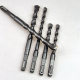 Ink Tiger Drill Lengthened Impact Hammer Drill Concrete Two Pits Round Handle Four Pits Square Handle Through Wall Square Head