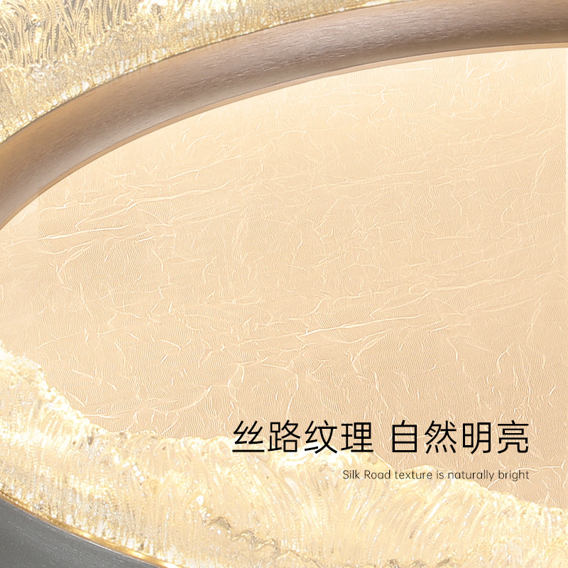 Lámpara de techo de dormitorio de lujo ligero italiano 2025 nuevo sentido lámpara de techo de habitación inteligente creativa moderna