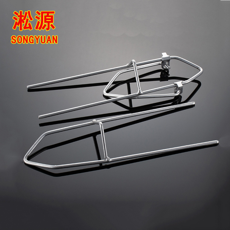 Hand Rod and sea Rod dual-purpose bracket galvanized adjustable simple fishing rod bracket non-slip non-hurt rod insertion bracket