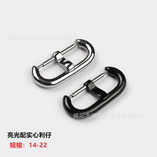 Smart 304 stainless steel solid lizai watch buckle 3.0 diameter round wire watch buckle