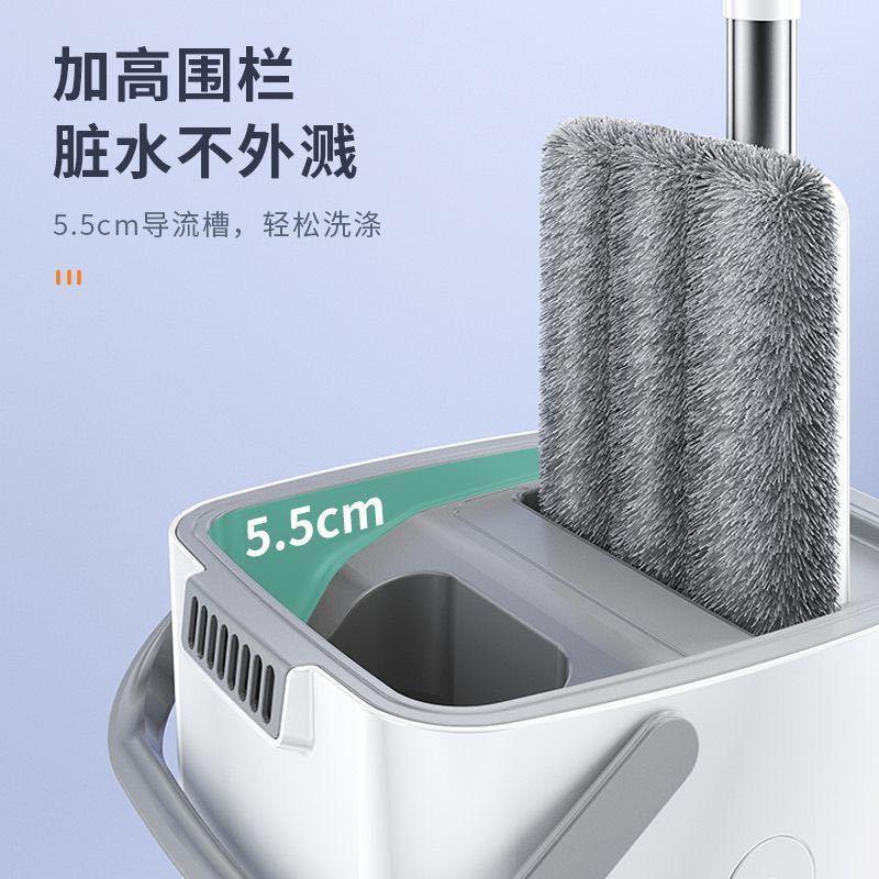 卸売家庭用ワンモップスクラッチ、怠惰なモップ、乾湿両用、学生寮、手洗い不要のフラットモップ、スクレーパー|undefined