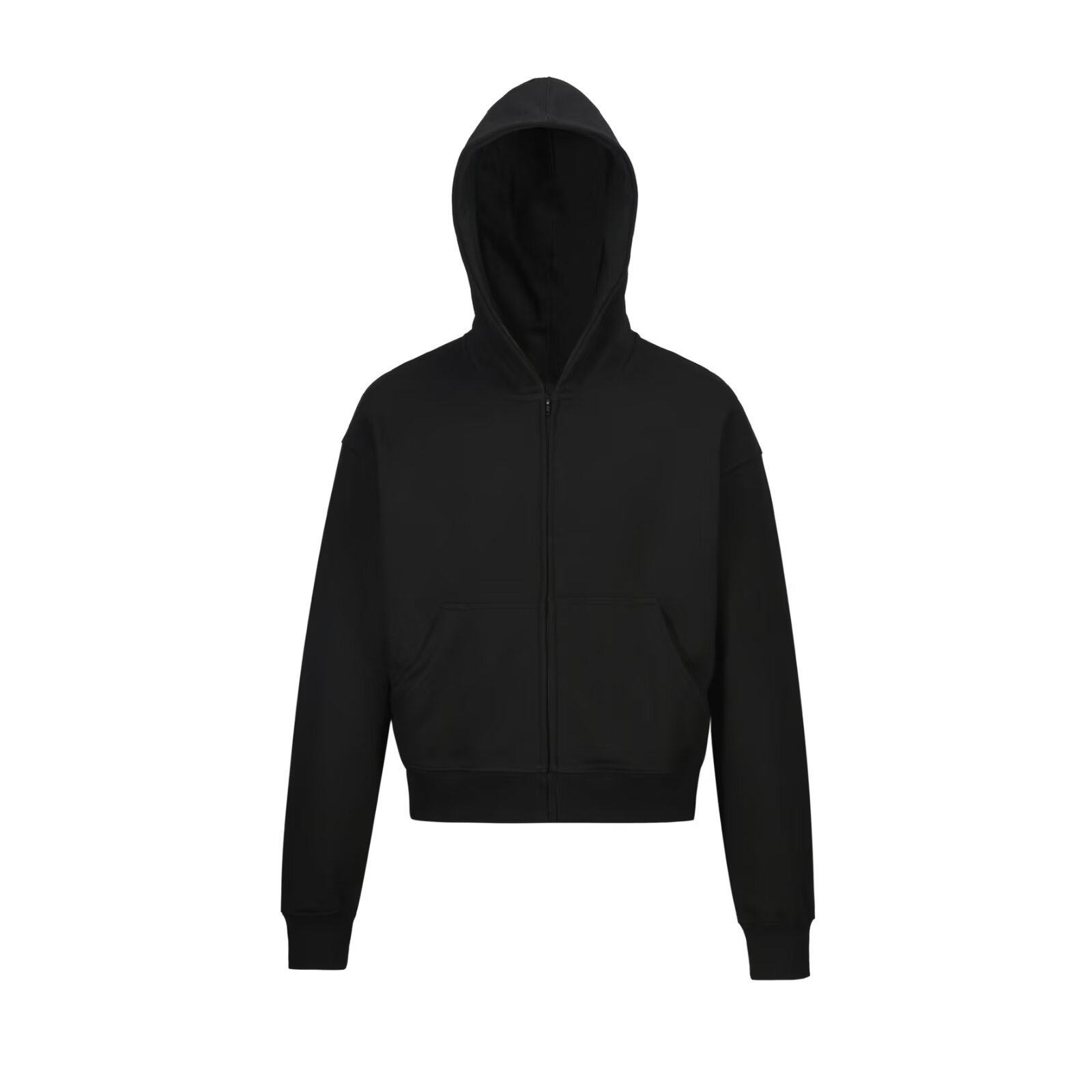 Hoodie für Damen und Herren, Retro-Freizeit-Kurzjacke, locker geschnitten_voghion.com
