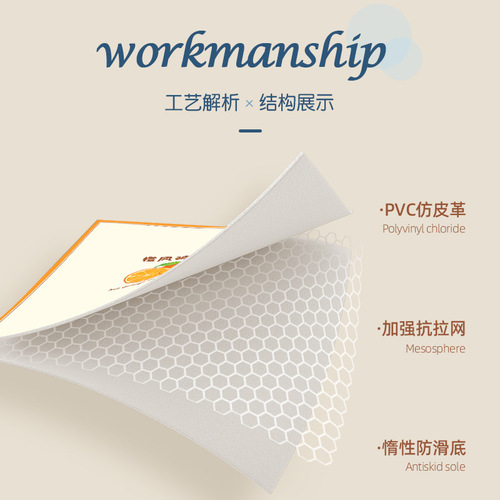 Bedside cabinet cover, drum washing machine lid cover, dustproof waterproof cover towel, refrigerator top pad, leather PVC washing machine mat