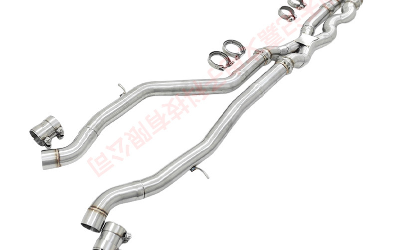 Suitable for Bmw M3 F80 M4 F82 3.0t S55 Resonator-Free Exhaust System Stainless Steel Front and Mid Pipes