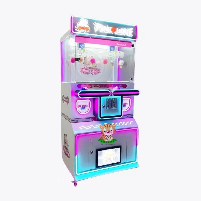 El nuevo fabricante de la fuente de la máquina de clip utiliza monedas para mayoristas, pegatinas para niños, clips para bocadillos, máquina de regalo, máquina de garras