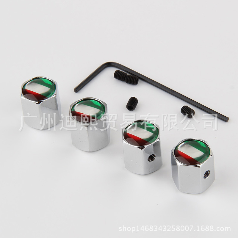 Tapas de Válvula de Neumático 4 Piezas de Cobre Antirrobo A Prueba de Fugas para Automóvil image 3