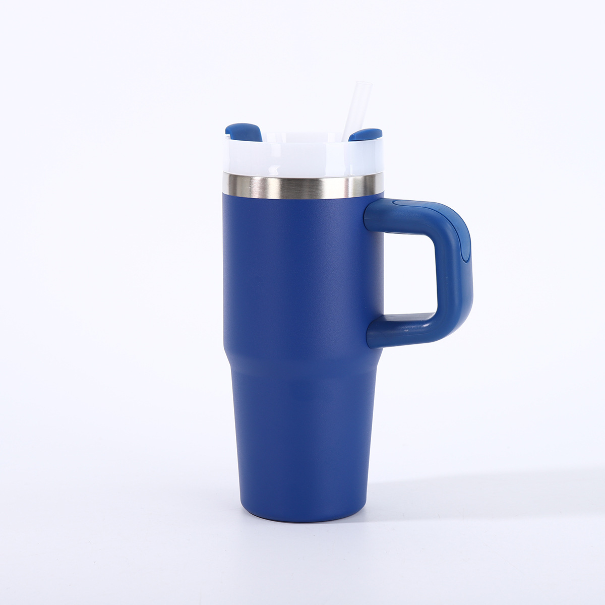 Transfronterizo simple taza de automóvil de 14oz 304 taza de aislamiento al vacío de acero inoxidable taza de automóvil portátil al aire libre taza de automóvil