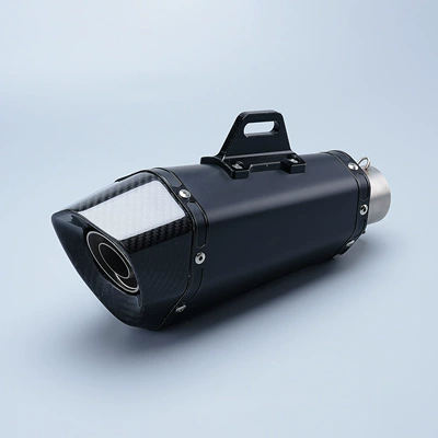 Motorcycle exhaust pipe Racing Car Sound, Hexagonal Scorpion - tx-large-head-carbon-head-black