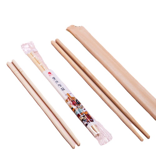Petunia disposable chopsticks, fast food bamboo chopsticks, take-out day-cut chopsticks, round bamboo chopsticks, carbonized chopsticks, twin hygienic chopsticks