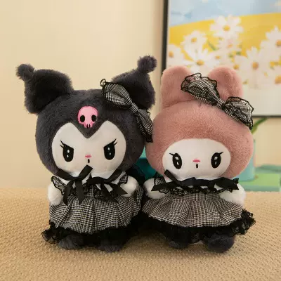 8寸抓机娃娃2025新款库洛米卡皮巴拉婚礼泼洒玩偶地摊礼品兑换